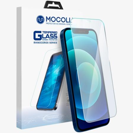 Стекло iPhone 14 Pro MOCOLL 3D (Серия "Rhinoceros") Black