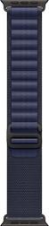 Apple Watch Ultra 2 (2024) 49mm Black Titanium Case with Navy Alpine Loop Large