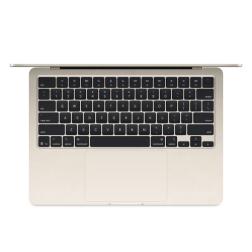 Ноутбук Apple MacBook Air 13 (M4, 10C CPU/8C GPU, 2025), 16 ГБ, 256 ГБ SSD, Starlight (сияющая звезда) (MW0Y3)